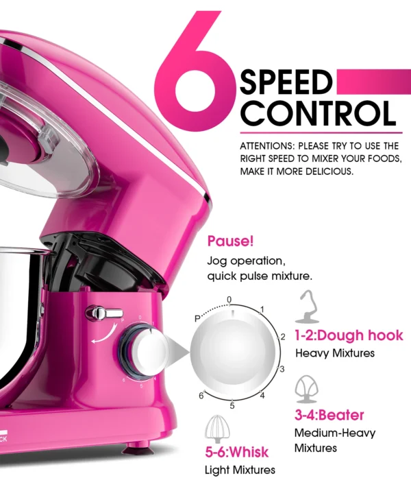 Home Appliances Electric Flour Mixer For Batidora Kitchen Cuisine Aid Robot 1500w Bakery Dough Stand Food Mixer - Image 4