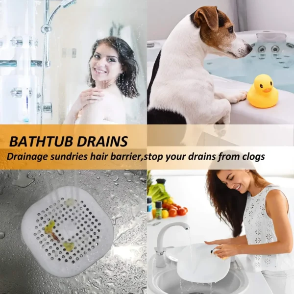 Plug Stopper Kitchen Sewer Silicone Bathroom Floor Bathtub WaterFilter Home Accessories shower drain hair catcher sink strainer - Image 3