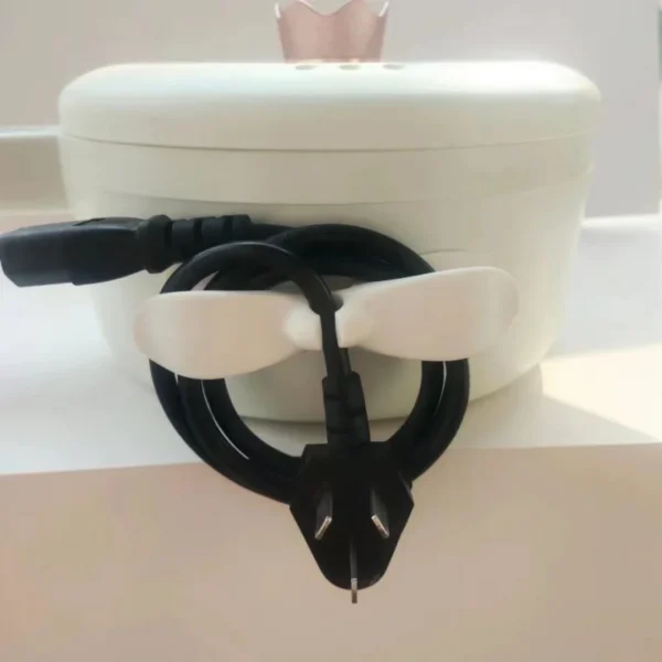 Kitchen storage wire winder, household traceless plug fixed power cord organizer, wire and cable management, home storage tools - Image 5