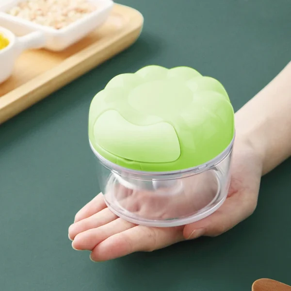 Mini Food Mixers Multi-function Garlic Grinding Chopper Food Vegetables Cutter Meat Grinders Home Kitchen Manual Garlic Press - Image 5