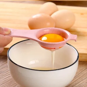 For Egg White Yolk Separator Baking Tool Cooking Sieve Filter Kitchen Essential Essential Tools For Living In The Home Room