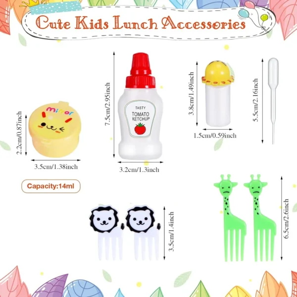 Kitchen Home Mini Spice Bottle Tomato Salad Honey Squeeze Bottle Sauce Bottle Food Grade Squeeze Sauce Bottle Kitchen Supplies - Image 5