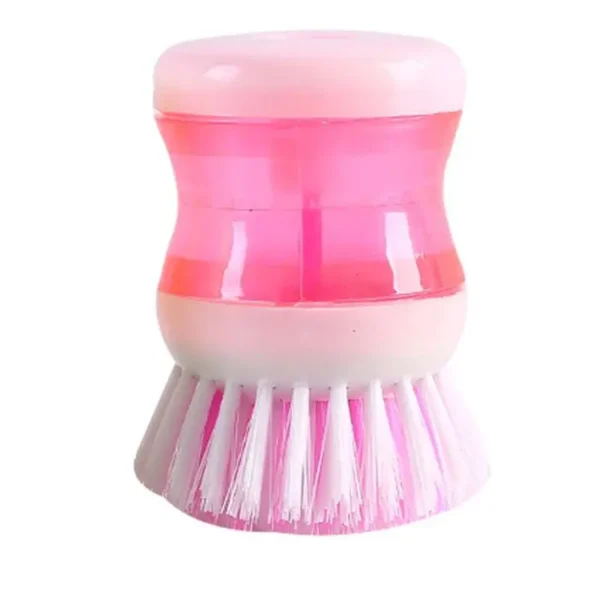 1PC Kitchen Dish Brush With Liquid Soap Dispenser Plastic Pot Dish Cleaning Brush Home Cleaning Product Kitchen Washing Utensils
